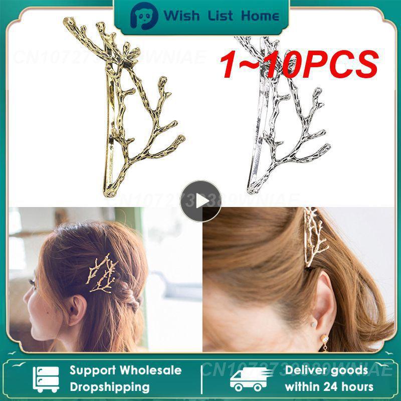 1~10PCS Fashion Hair Clips Women Metal Branch Leaves Hairpins Hair Clip Head Dress Light Weight Easy To Use Hair
1~10PCS Fashion Hair Clips Women Metal Branch Leaves Hairpins Hair Clip Head Dress Light Weight Easy To Use Hair