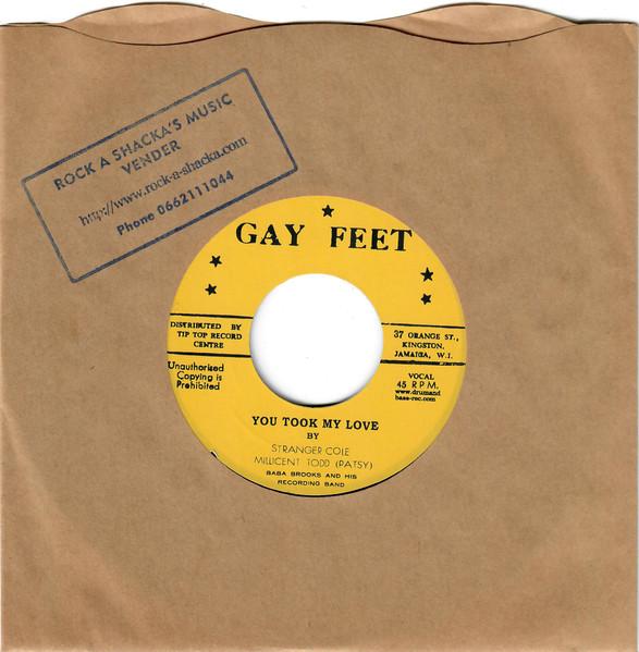 7inch Record STRANGER & PATSY, THE BABA BROOKS B - You Took My Love / Living Soul NONE Gay Feet 2008 Japan Reggae, Ska & Dub Used
7inch Record STRANGER & PATSY, THE BABA BROOKS B - You Took My Love / Living Soul NONE Gay Feet 2008 Japan Reggae, Ska & Dub Used