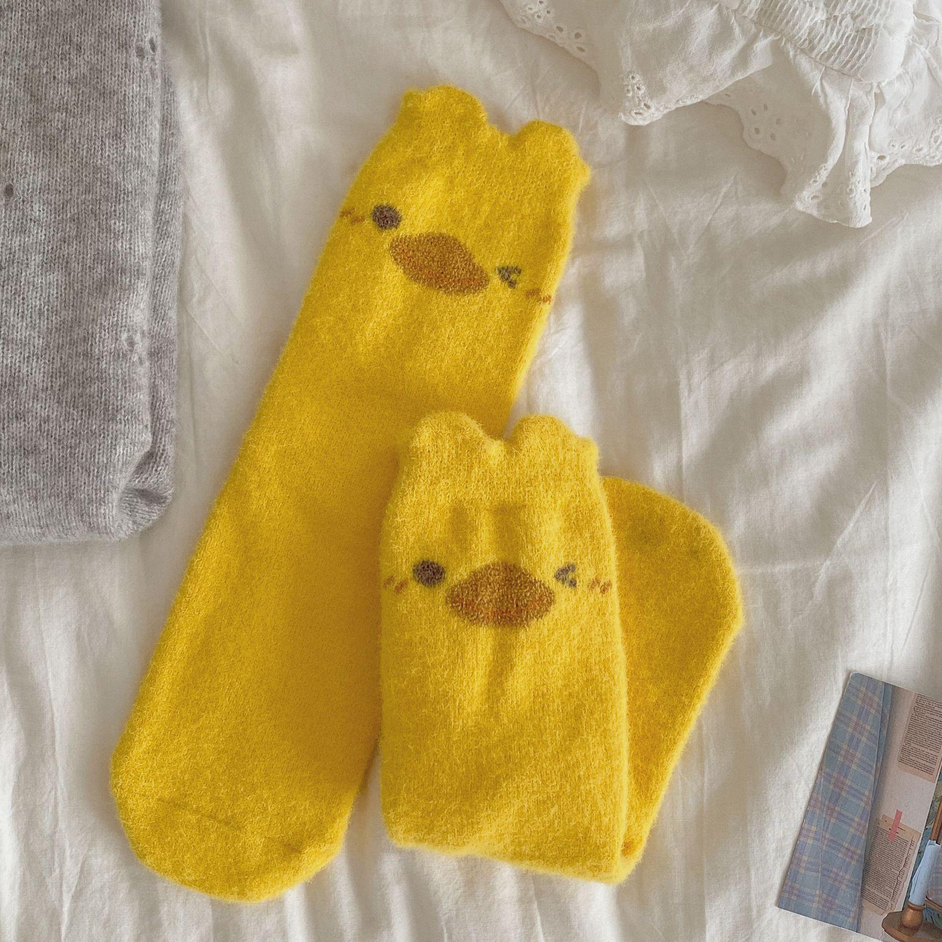 Женские осенне-зимние утолщенные теплые простые повседневные все милые мультяшные однотонные гольфы 1 pair жёлтый
Женские осенне-зимние утолщенные теплые простые повседневные все милые мультяшные однотонные гольфы 1 pair жёлтый