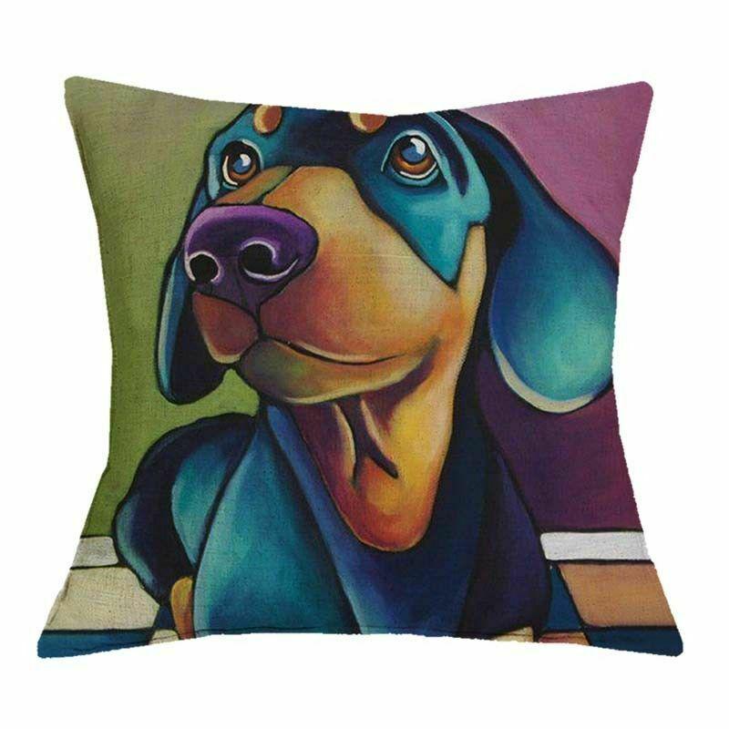 Маслопечатный Чехол для подушки с собакой Шнауцер Такса Домашний декор Льняная наволочка G
Маслопечатный Чехол для подушки с собакой Шнауцер Такса Домашний декор Льняная наволочка G