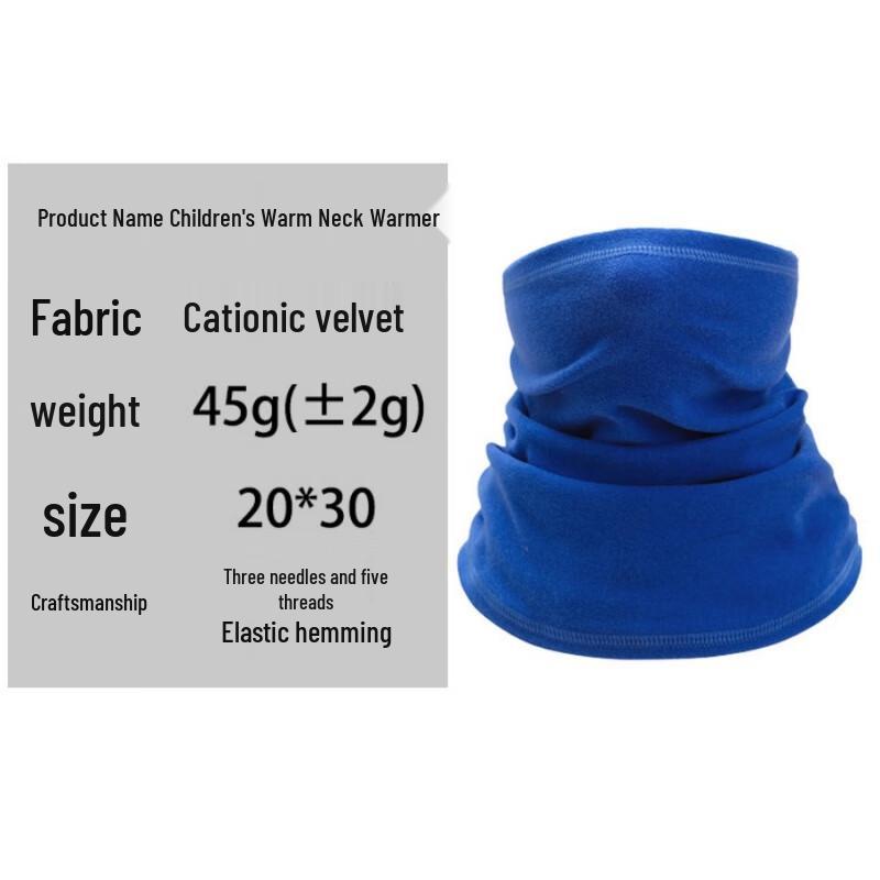 Kids Winter Warm Fleece Neck Gaiter
Kids Winter Warm Fleece Neck Gaiter