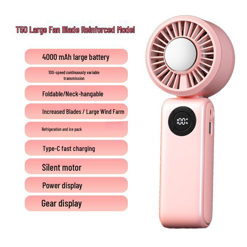 2025 Turbo Folding Neck & Handheld Mini Fan USB
2025 Turbo Folding Neck & Handheld Mini Fan USB