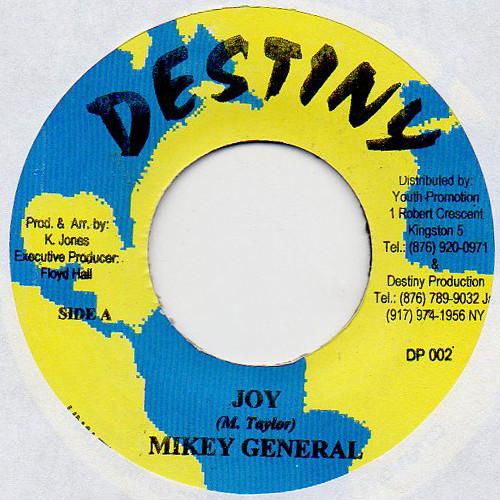 7inch Record MIKEY GENERAL - Joy DP002 Destiny Product Jamaica Reggae, Ska & Dub Used
7inch Record MIKEY GENERAL - Joy DP002 Destiny Product Jamaica Reggae, Ska & Dub Used
