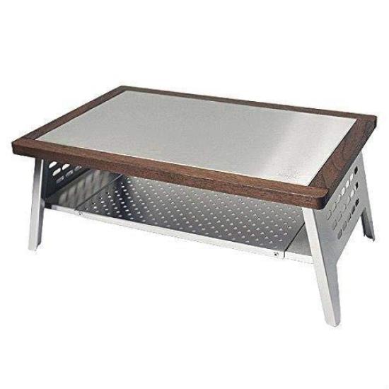 Table Campfire Cooking Stand 450re stainless steel natural with flat easy perfect for solo Laugh s SHO-046-01 Heat-resistant top, wood, shelf,
Table Campfire Cooking Stand 450re stainless steel natural with flat easy perfect for solo Laugh s SHO-046-01 Heat-resistant top, wood, shelf,