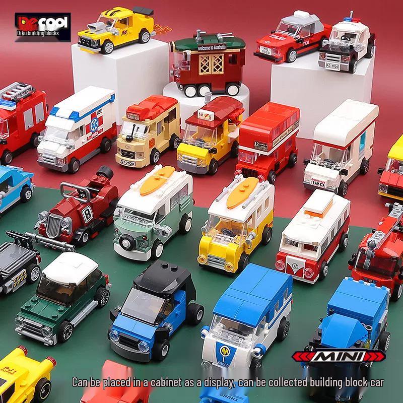 Diku Building Blocks Boy s Pull-Back Educational Sports Car Toy - Retro Mini Slider Model for Kids
Diku Building Blocks Boy s Pull-Back Educational Sports Car Toy - Retro Mini Slider Model for Kids
