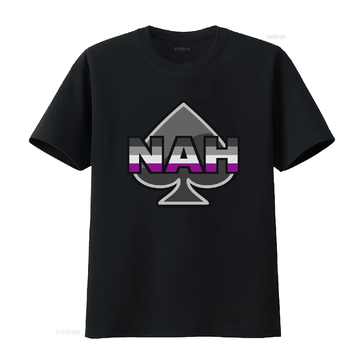 Asexual pride T Shirt Ace Nah vintage Washed Casual streetwear Soft Stretched graphic Top For Everyday Wear fashion Slightly XXXXXL чорний
Asexual pride T Shirt Ace Nah vintage Washed Casual streetwear Soft Stretched graphic Top For Everyday Wear fashion Slightly XXXXXL чорний
