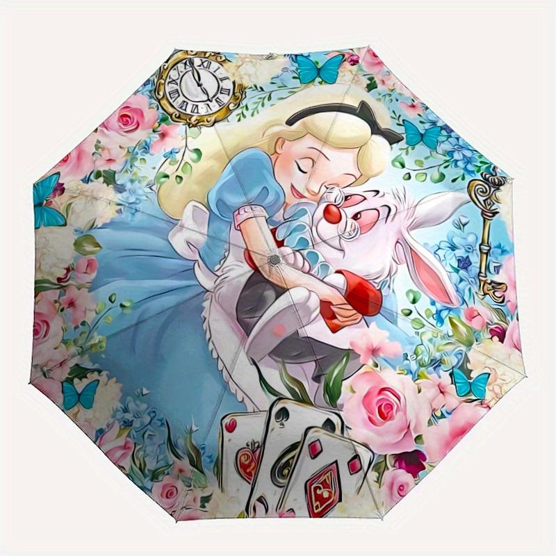 1pc Alice in Wonderland Automatic Umbrella | Portable Foldable 8-Rib Manual Open, Casual Accessory, Durable Canopy yy250823063
1pc Alice in Wonderland Automatic Umbrella | Portable Foldable 8-Rib Manual Open, Casual Accessory, Durable Canopy yy250823063