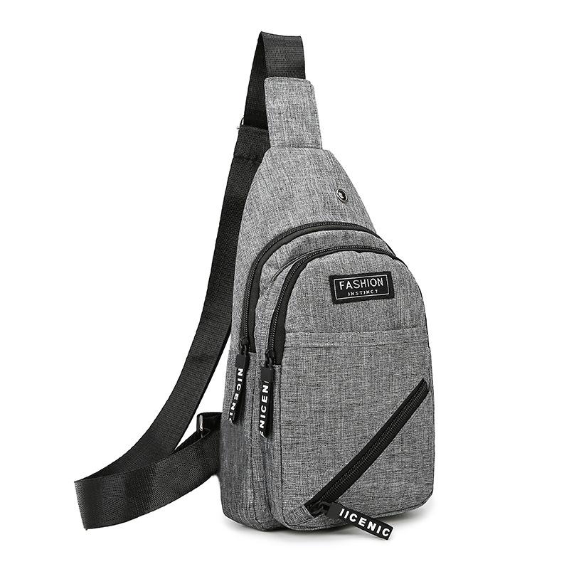 Нагрудная сумка унисекс, простая сумка для хранения, легкий дорожный маленький рюкзак, сумка через плечо, модные повседневные сумки на одно плечо