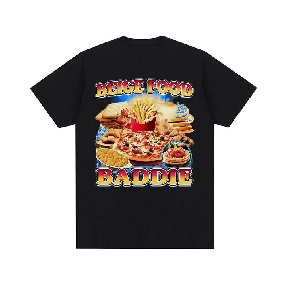 Beige Food Baddie Funny Meme Graphic Print T Shirts Men Women Casual Cotton T-shirt Fashion Vintage Summer Short Sleeve Tops XXXXXL чорний
Beige Food Baddie Funny Meme Graphic Print T Shirts Men Women Casual Cotton T-shirt Fashion Vintage Summer Short Sleeve Tops XXXXXL чорний