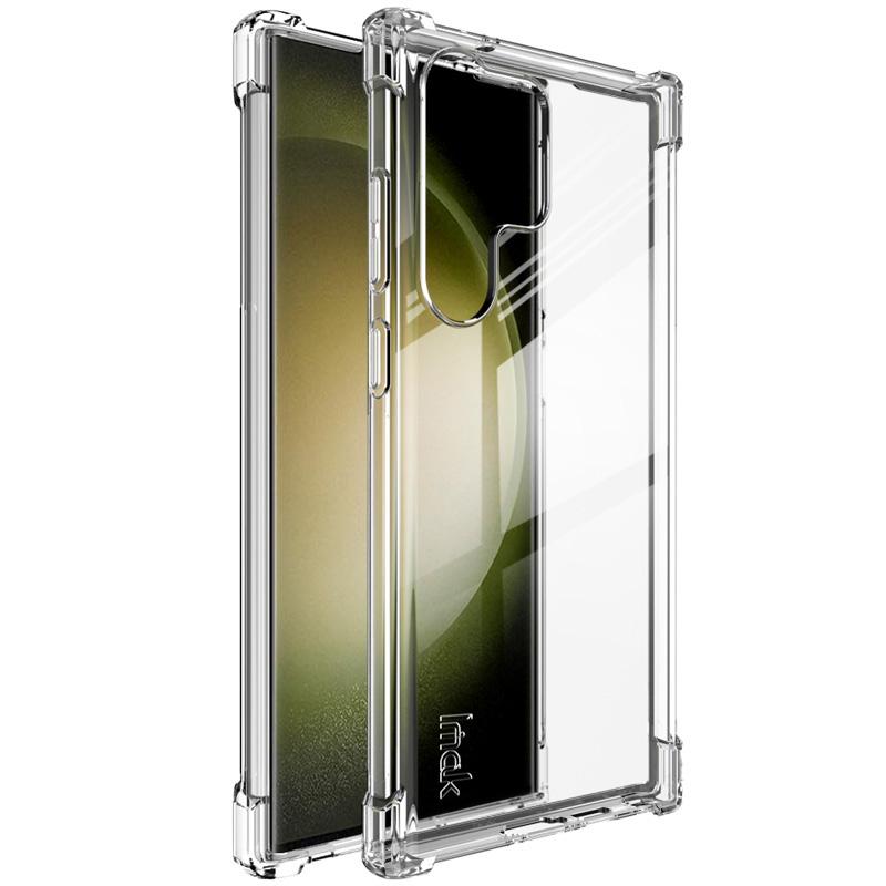 IMAK For Samsung Galaxy S23 Ultra Phone Cover Clear Four Corner Cushion Airbag TPU Phone Case Transparent
IMAK For Samsung Galaxy S23 Ultra Phone Cover Clear Four Corner Cushion Airbag TPU Phone Case Transparent