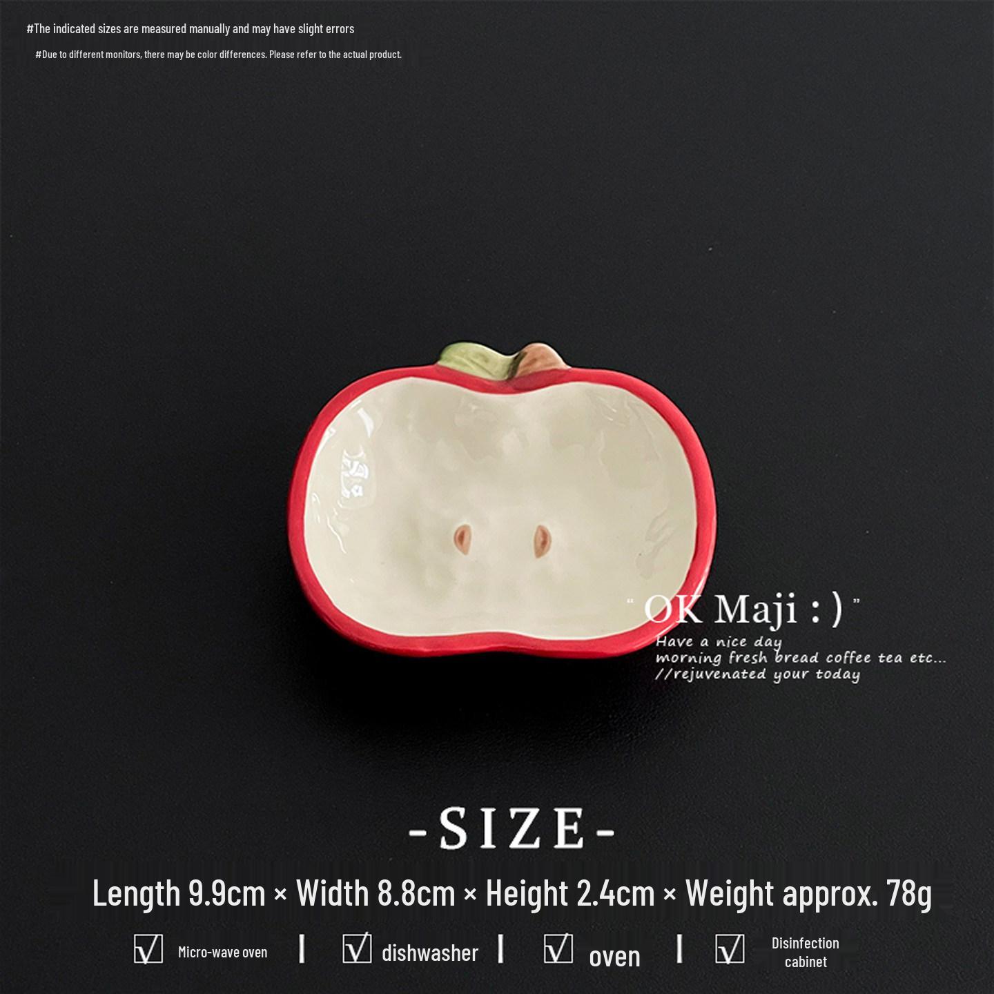 Charming Ceramic Apple Bowl - Adorable Cartoon Design, Perfect for Rice, Yogurt, and Desserts.
Charming Ceramic Apple Bowl - Adorable Cartoon Design, Perfect for Rice, Yogurt, and Desserts.