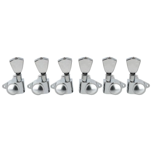Musiclily Economy 3-in-1 Roto-Style Sealed Tuner Set for Epiphone Les Paul SG/ES Guitar with Chrome Keystone Buttons
Musiclily Economy 3-in-1 Roto-Style Sealed Tuner Set for Epiphone Les Paul SG/ES Guitar with Chrome Keystone Buttons