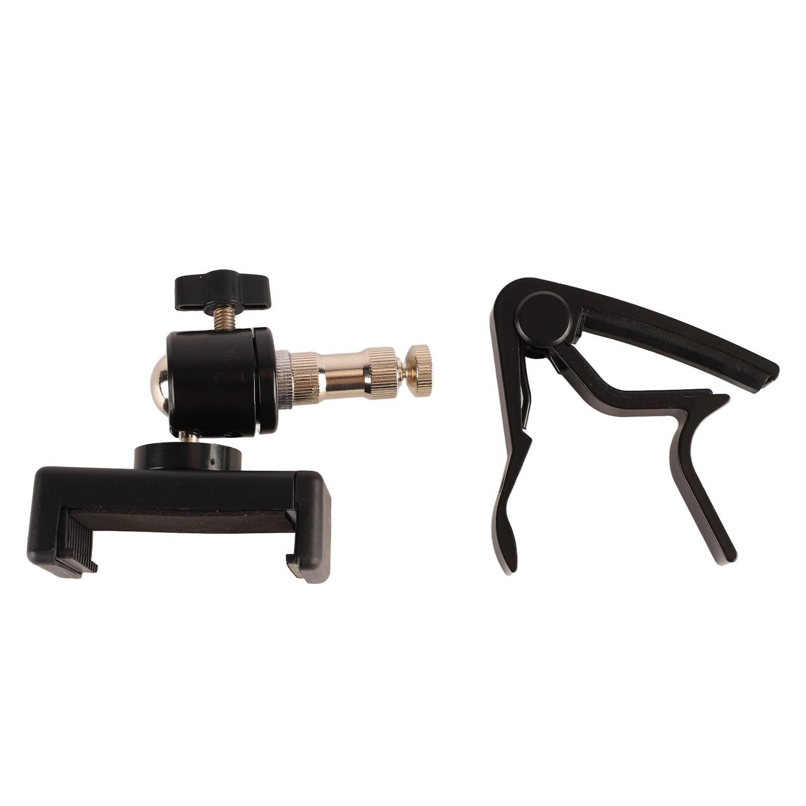 Держатель для телефона-каподастр для гитары, на клипсе, металлический, портативный, аксессуары для электробаса, укулеле
Держатель для телефона-каподастр для гитары, на клипсе, металлический, портативный, аксессуары для электробаса, укулеле