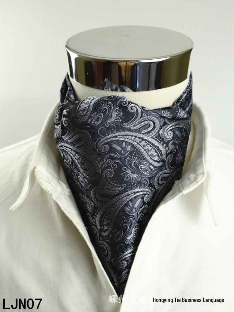 Мужской шелковый полосатый в горошек двухсторонний модный шарф 100-135CM
Мужской шелковый полосатый в горошек двухсторонний модный шарф 100-135CM