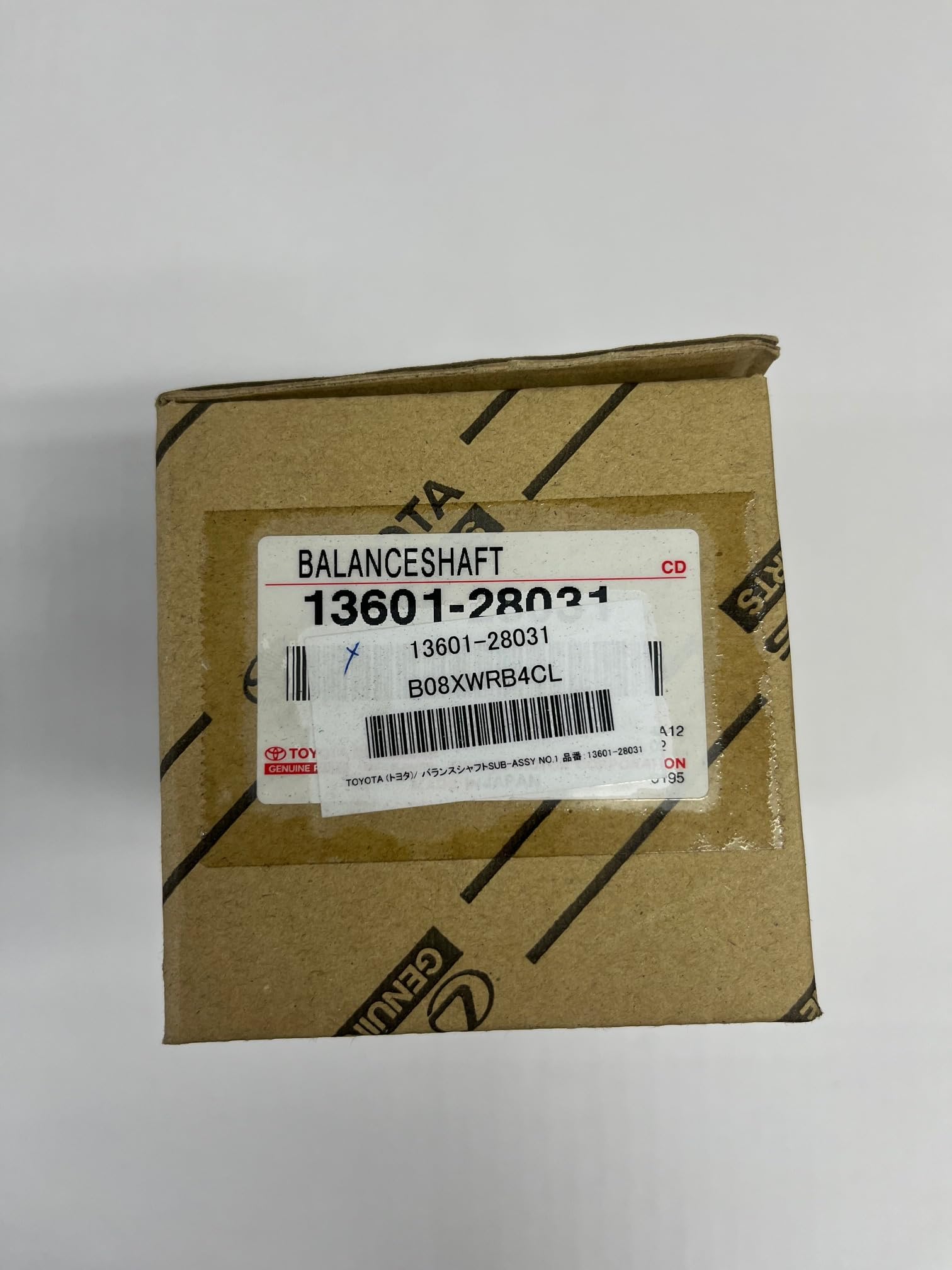 TOYOTA Балансирный вал Деталь / УЗЕЛ №1 номер 13601-28031
TOYOTA Балансирный вал Деталь / УЗЕЛ №1 номер 13601-28031