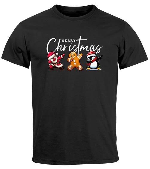 Mens T-Shirt Christmas Shirt Merry Christmas Dabbing Penguin Santa Claus- L
Mens T-Shirt Christmas Shirt Merry Christmas Dabbing Penguin Santa Claus- L