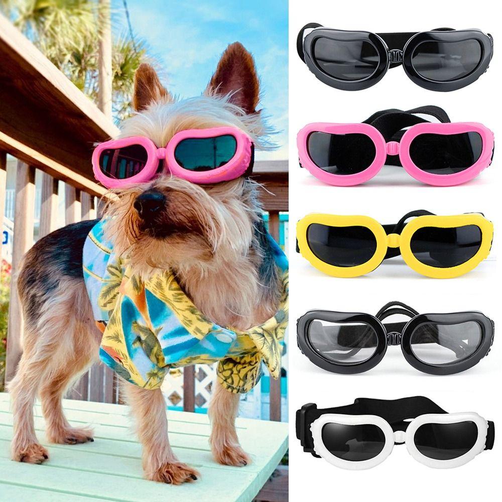 Multicolour Cat Dog Sunglasses Adjustable Dog Motorcycle Glasses Portable Pet Headwear Summer білий
Multicolour Cat Dog Sunglasses Adjustable Dog Motorcycle Glasses Portable Pet Headwear Summer білий