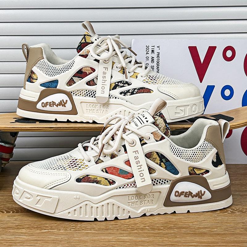 Men s shoes summer breathable 2024 new Korean version trend versatile sports casual mesh white shoes board shoes youth 39
Men s shoes summer breathable 2024 new Korean version trend versatile sports casual mesh white shoes board shoes youth 39