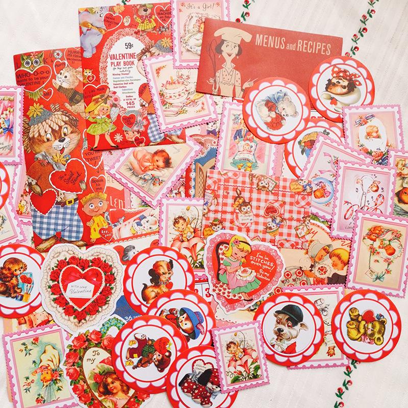 Showa-Style Retro Junk Journal Material Pack - Tomato Doll Planner Stickers & DIY Album.
Showa-Style Retro Junk Journal Material Pack - Tomato Doll Planner Stickers & DIY Album.