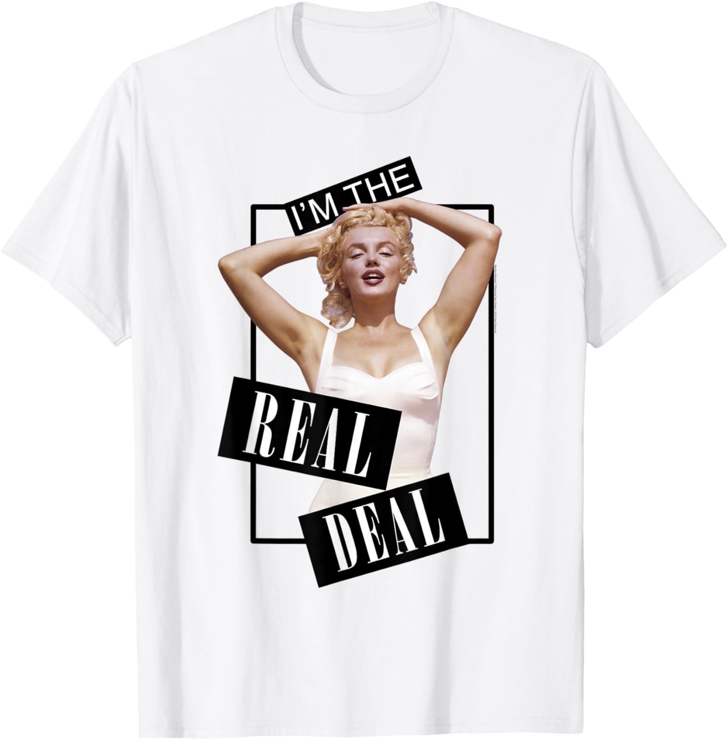 Marilyn Monroe Real Deal T-Shirt 5XL різнокольоровий
Marilyn Monroe Real Deal T-Shirt 5XL різнокольоровий