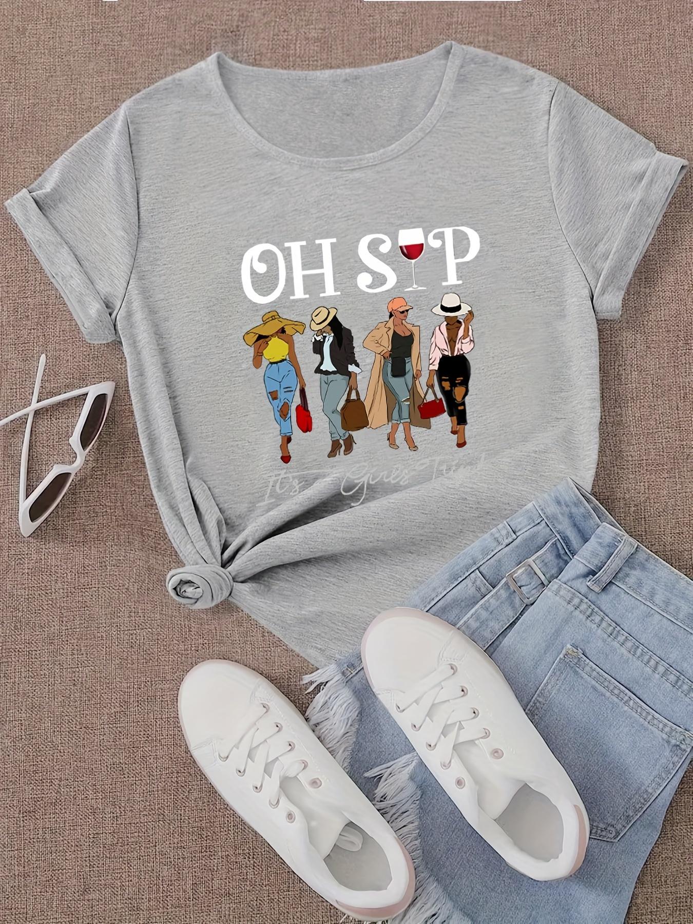 Fashion Women Figure Graphic Casual Sports Tshirts Round Neck Short Sleeve Tops Harajuku Short Sleeve Casual Aesthetic Clothes S
Fashion Women Figure Graphic Casual Sports Tshirts Round Neck Short Sleeve Tops Harajuku Short Sleeve Casual Aesthetic Clothes S