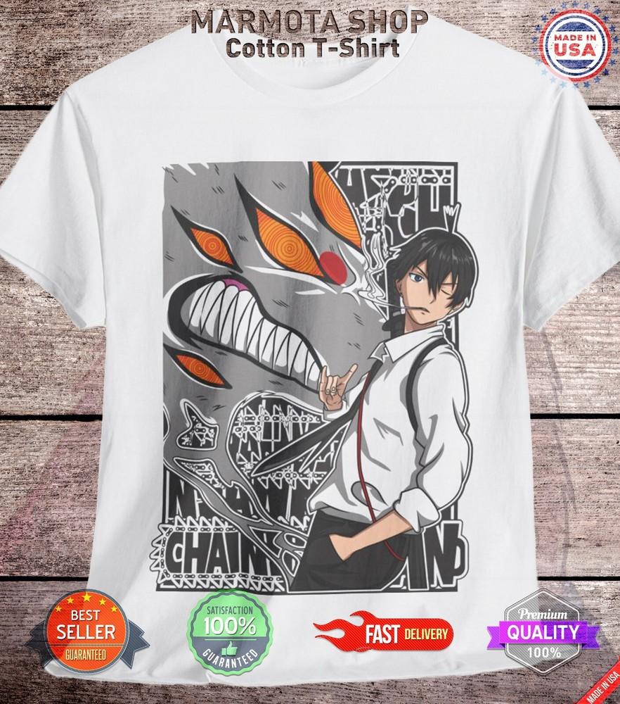 Aki Hayakawa Chainsaw Man Shirt Anime Tee T-Shirt Pochita Manga Otaku Makima CSM 2XL
Aki Hayakawa Chainsaw Man Shirt Anime Tee T-Shirt Pochita Manga Otaku Makima CSM 2XL