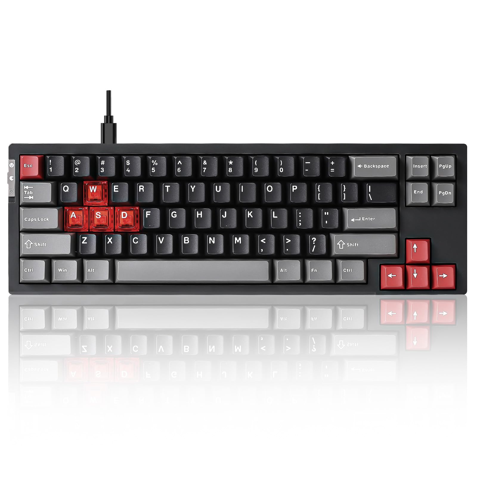 Ігрова клавіатура YUNZII RT68 Механічний швидкий тригер TKL Ігровий магнітний перемикач RGB Дротова USB Компактна PBT Клавіатура з розкладкою 68 клавіш Регульована ручка
Ігрова клавіатура YUNZII RT68 Механічний швидкий тригер TKL Ігровий магнітний перемикач RGB Дротова USB Компактна PBT Клавіатура з розкладкою 68 клавіш Регульована ручка