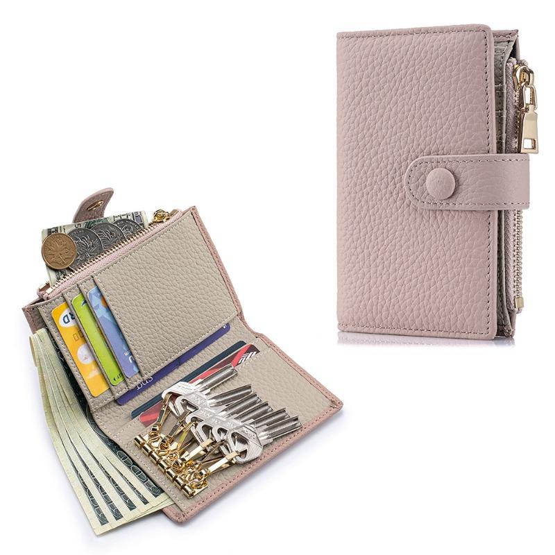 Leather lychee pattern multi-functional key bag large capacity 20% off small wallet first layer cowhide high value storage bag female
Leather lychee pattern multi-functional key bag large capacity 20% off small wallet first layer cowhide high value storage bag female