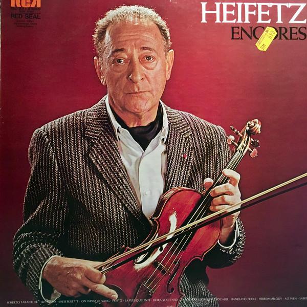 LP Record JASCHA HEIFETZ - Heifetz Encores RVC2011 RCA Red Seal 1976 Japan Obi Classical
LP Record JASCHA HEIFETZ - Heifetz Encores RVC2011 RCA Red Seal 1976 Japan Obi Classical