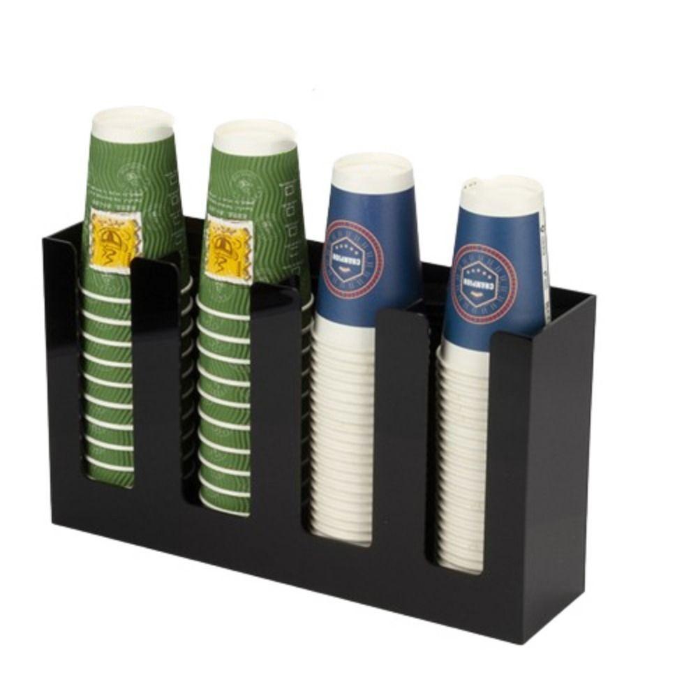 Acrylic Cup Lid Holder Black Countertop Organizer Stand Bar Counter Cup Storage Holder Office B 4 Compartments
Acrylic Cup Lid Holder Black Countertop Organizer Stand Bar Counter Cup Storage Holder Office B 4 Compartments
