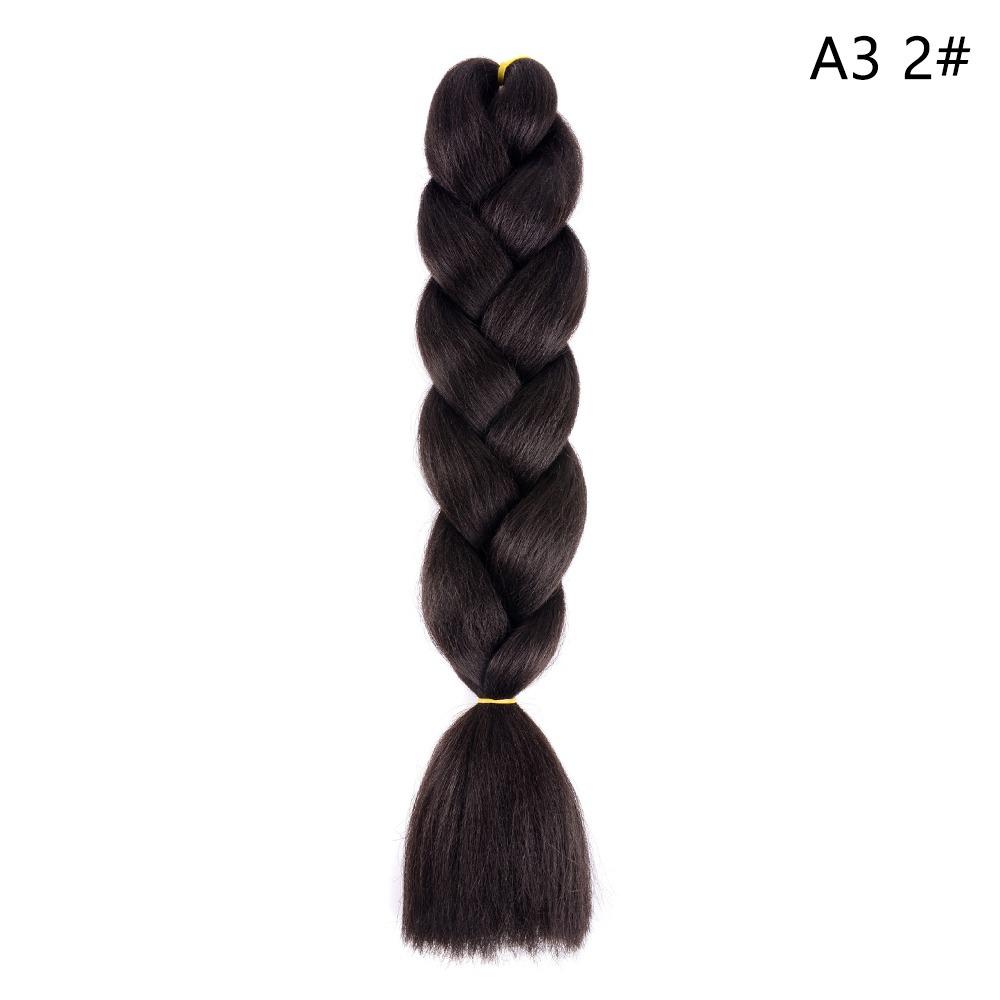 1Pcs 60cm/24inch Braiding Hair Colorful Extensions Ombre Fake Hair for Crochet Box Braid A3 2#
1Pcs 60cm/24inch Braiding Hair Colorful Extensions Ombre Fake Hair for Crochet Box Braid A3 2#