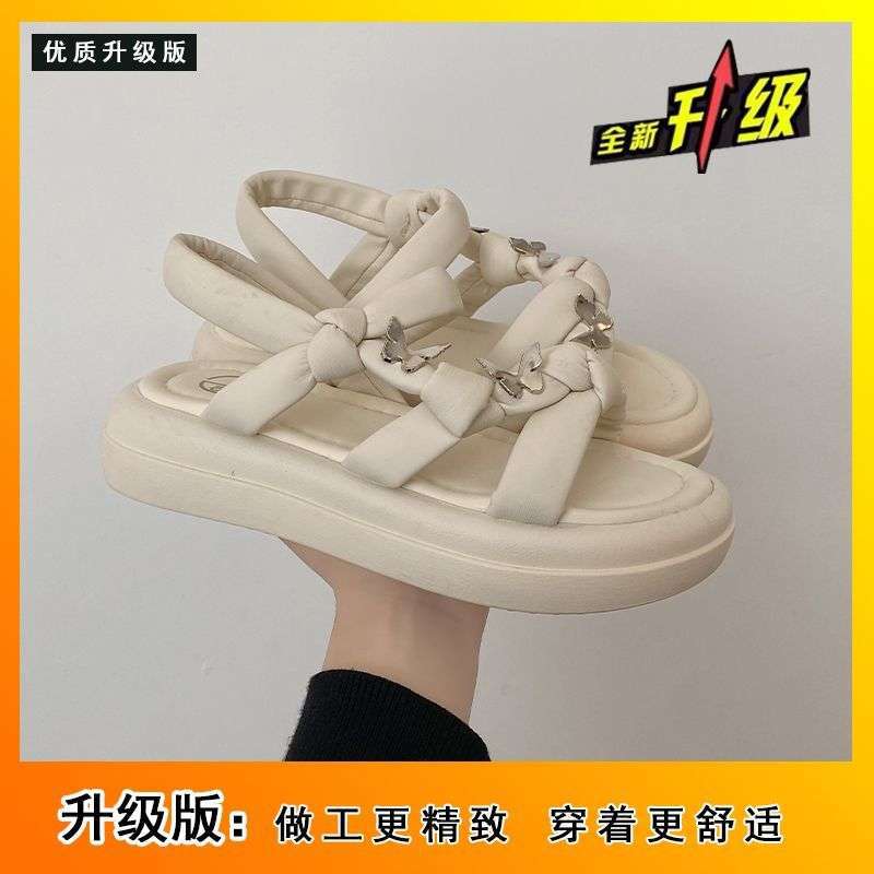 Versatile fashion popular sandals women summer 2025 beach sandals muffin platform fairy style Roman shoes tide Two pairs of half-yard pads
Versatile fashion popular sandals women summer 2025 beach sandals muffin platform fairy style Roman shoes tide Two pairs of half-yard pads