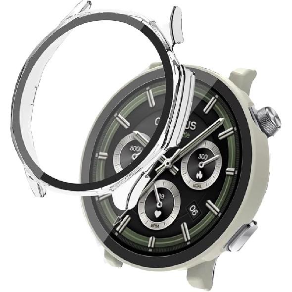 Чохол для розумного годинника OnePlus Watch 3 2025 Покращена версія, Жорсткий ПК-захисник екрану WUNIAK для OnePlus Watch 3, Ультратонке загартоване скло 9H CLEAR&WHITE
Чохол для розумного годинника OnePlus Watch 3 2025 Покращена версія, Жорсткий ПК-захисник екрану WUNIAK для OnePlus Watch 3, Ультратонке загартоване скло 9H CLEAR&WHITE