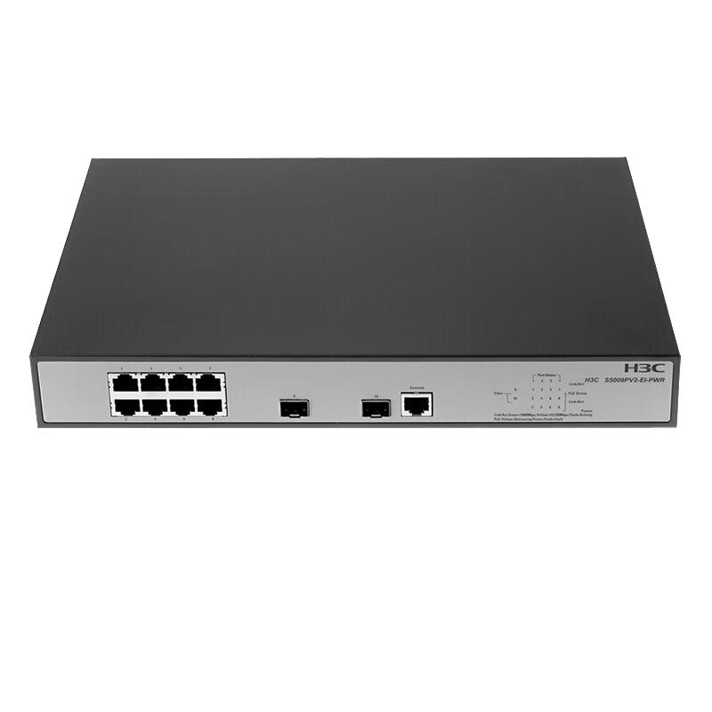 H3C S5008PV6-EI-HPWR Enterprise PoE Network Switch
H3C S5008PV6-EI-HPWR Enterprise PoE Network Switch