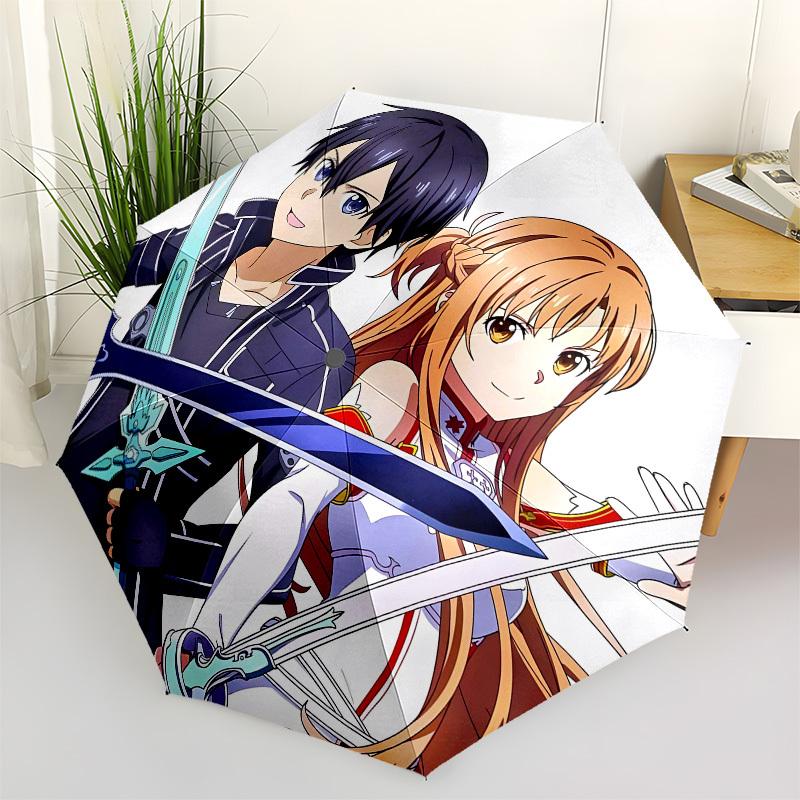 Sword Art Online, Asuna Automatic Opening and Closing, 8 rib Structure Portable Umbrella, Suitable for Men and Women in All Seasons Perfect
Sword Art Online, Asuna Automatic Opening and Closing, 8 rib Structure Portable Umbrella, Suitable for Men and Women in All Seasons Perfect