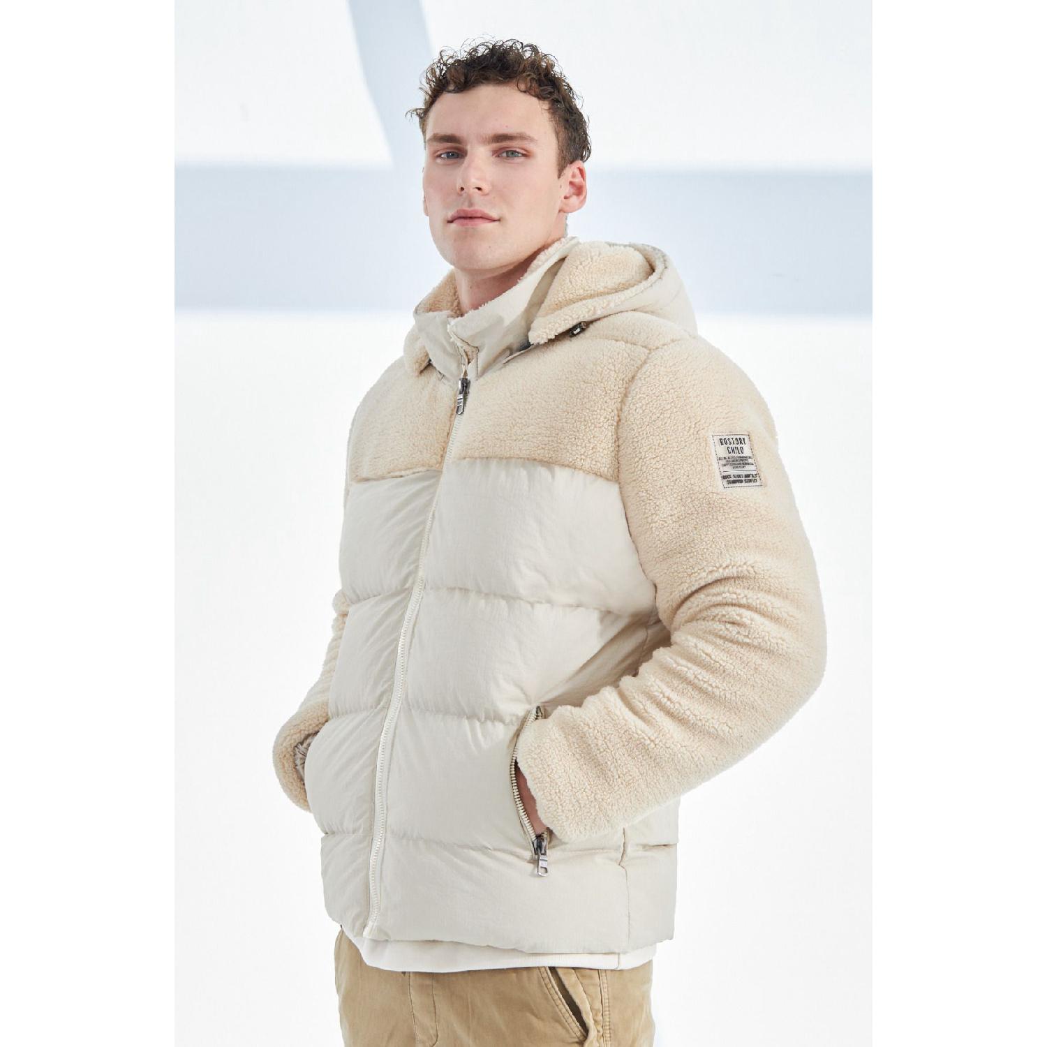 Waterproof Men s Hooded Puffer Coat S 
Waterproof Men s Hooded Puffer Coat S