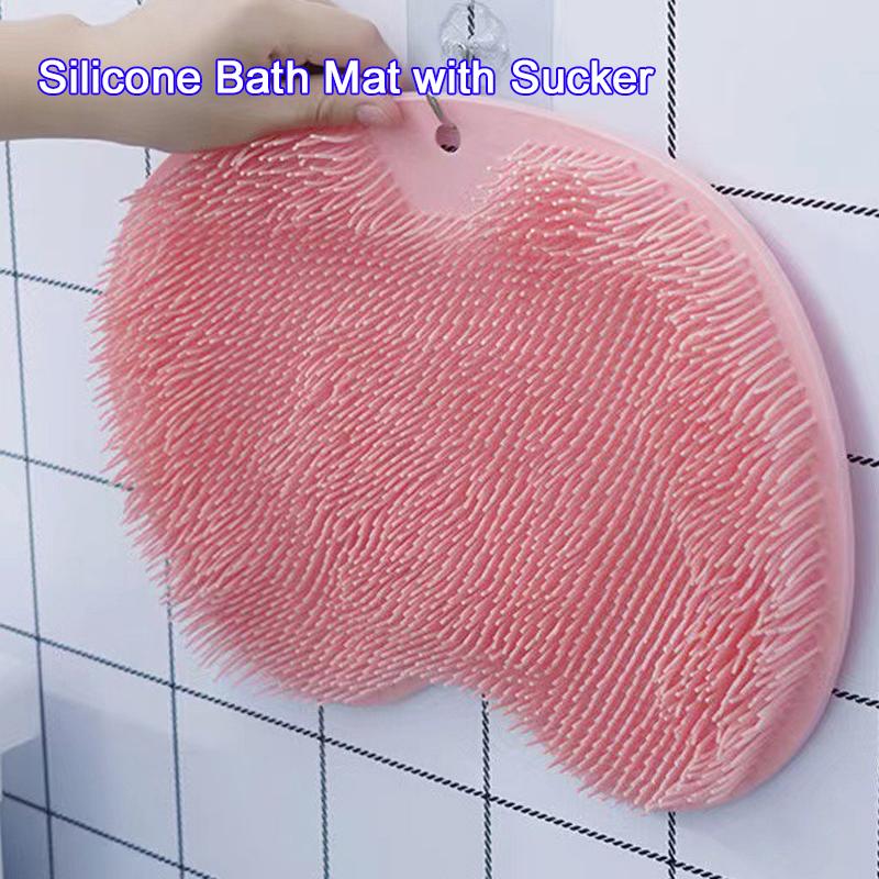 Silicone Bath Mat with Sucker,Non-Slip Back&Foot Scrubber Pad for Shower Massage,Exfoliating Brush Skin Care Bathroom Essentials розовый
Silicone Bath Mat with Sucker,Non-Slip Back&Foot Scrubber Pad for Shower Massage,Exfoliating Brush Skin Care Bathroom Essentials розовый
