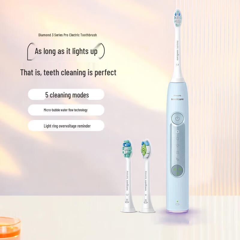 Philips DiamondClean 3 Series Sonic Electric Toothbrush
Philips DiamondClean 3 Series Sonic Electric Toothbrush