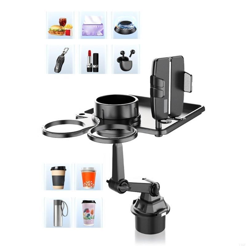 Y4QF Car Cupholder Phone Mount Holder Expandable Base 2 in 1 Design For Smartphones and Most Bottles 360 Degree Rotating Neck
Y4QF Car Cupholder Phone Mount Holder Expandable Base 2 in 1 Design For Smartphones and Most Bottles 360 Degree Rotating Neck