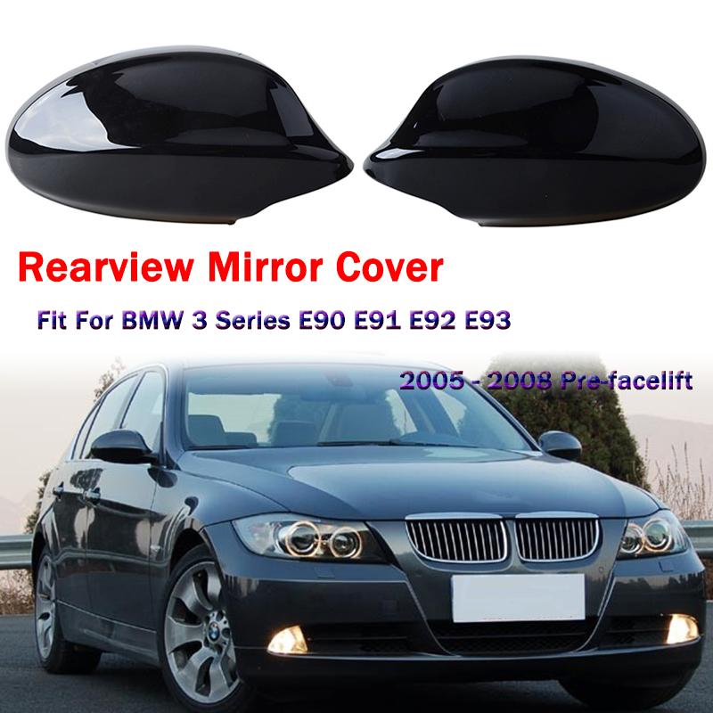 Rearview Mirror Cover Glossy Black Side Wing Mirror Housing Fit For BMW 3 Series E90 E91 E92 E93 2005 - 2008 Pre-facelift Model
Rearview Mirror Cover Glossy Black Side Wing Mirror Housing Fit For BMW 3 Series E90 E91 E92 E93 2005 - 2008 Pre-facelift Model