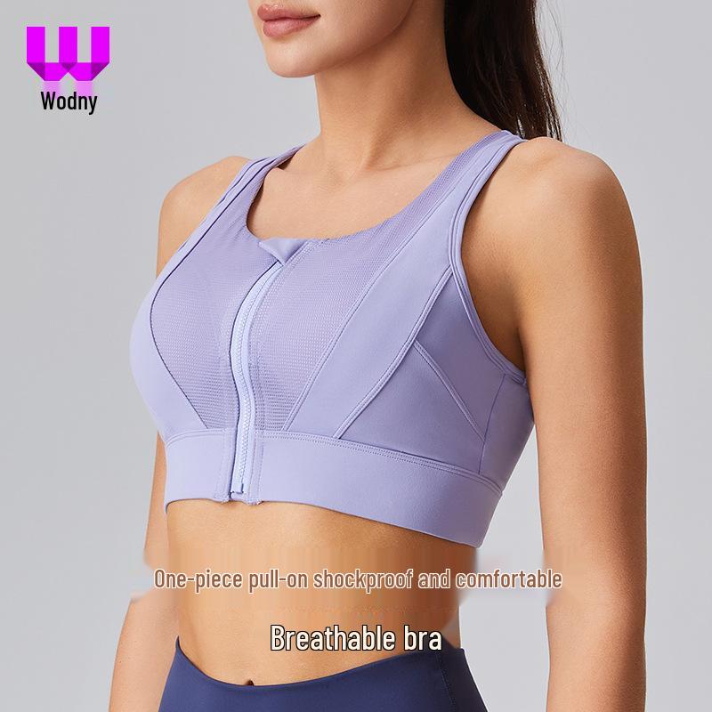Women s Shockproof Sports Bra with Front Zipper - High-Intensity, Quick-Drying, Anti-Shake, Beautiful Back Design, Nude Feeling One-Piece. XL
Women s Shockproof Sports Bra with Front Zipper - High-Intensity, Quick-Drying, Anti-Shake, Beautiful Back Design, Nude Feeling One-Piece. XL
