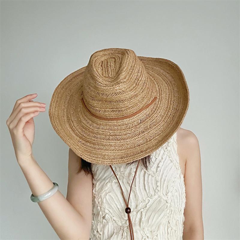 Straw hat women s summer sun protection visor hat big eaves hat sun hat beach hat outdoor travel hat fashion cowboy hat M(56-58cm)
Straw hat women s summer sun protection visor hat big eaves hat sun hat beach hat outdoor travel hat fashion cowboy hat M(56-58cm)