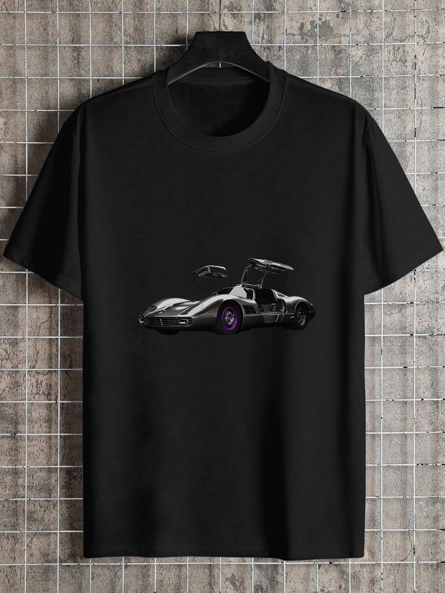 1pc vintage Silvery sports car graphic black and purple T-shirt XXL
1pc vintage Silvery sports car graphic black and purple T-shirt XXL