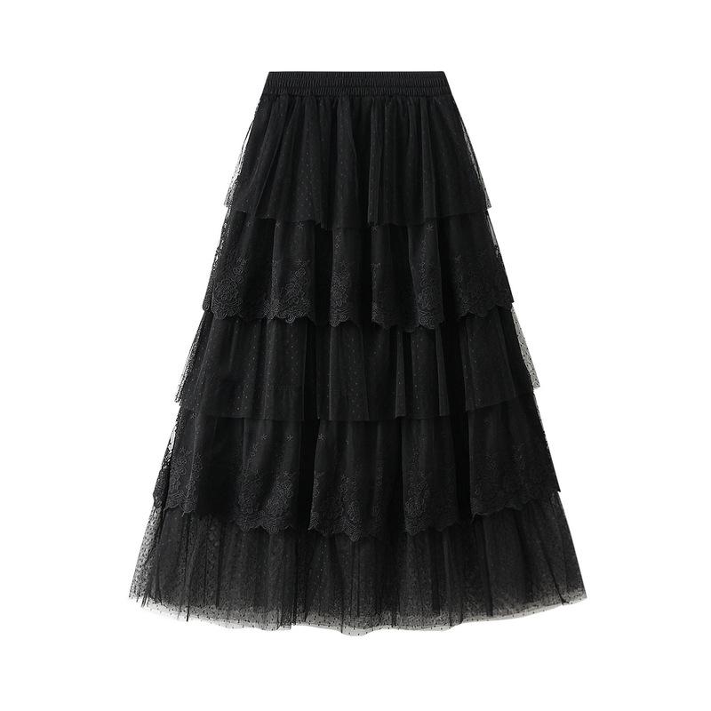 Women s High Waisted Slimming Sand Cake Skirt Half Skirt High-End Feeling Gauz Long Skirt Summer Hundred Fold Skirt One Size чорний
Women s High Waisted Slimming Sand Cake Skirt Half Skirt High-End Feeling Gauz Long Skirt Summer Hundred Fold Skirt One Size чорний