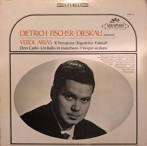 LP Record GIUSEPPE VERDI DIETRICH FISCHERD Arias S60014 Seraphim US Classical Used
LP Record GIUSEPPE VERDI DIETRICH FISCHERD Arias S60014 Seraphim US Classical Used