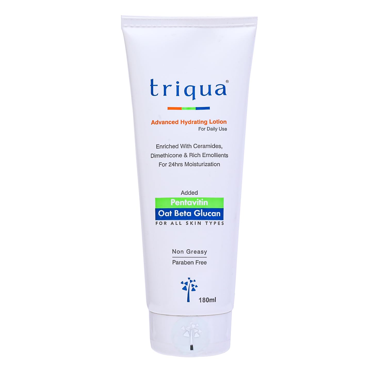 triqua advanced hydrating lotion, enriched with ceramides, Oat beta glucan, Hyaluronic acid & Dimethicone & Rich emollients, for soft & supple ski
triqua advanced hydrating lotion, enriched with ceramides, Oat beta glucan, Hyaluronic acid & Dimethicone & Rich emollients, for soft & supple ski