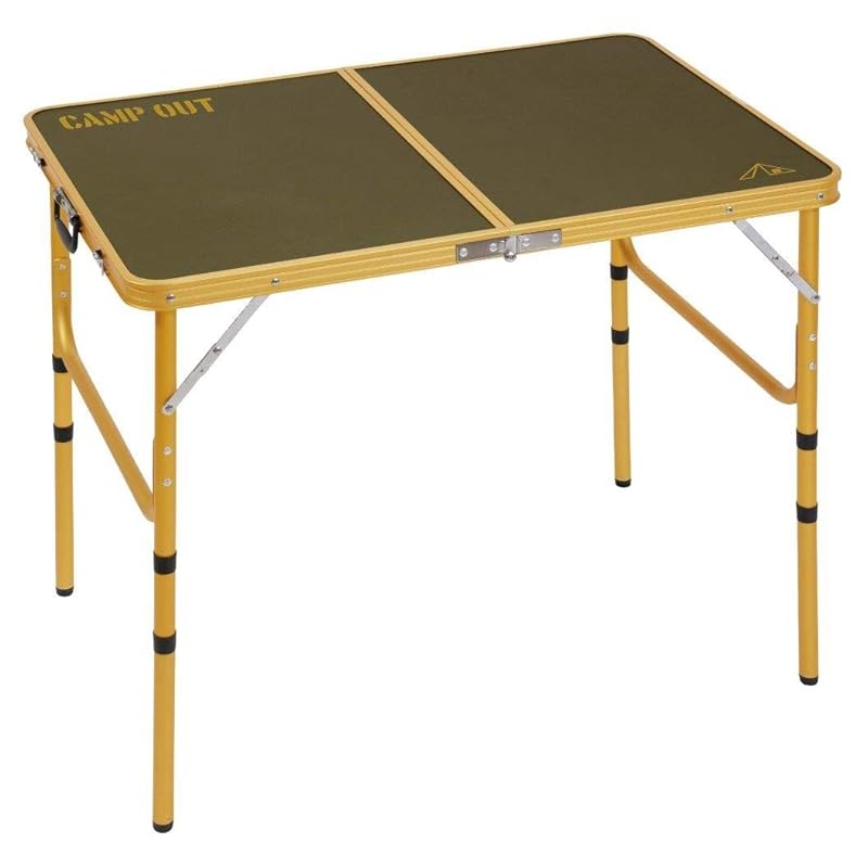 outdoor table table aluminum four way table Height adjustable in 4 levels For 2-4 people Olive x old yellow camp out UC-553 CAPTAINSTAG
outdoor table table aluminum four way table Height adjustable in 4 levels For 2-4 people Olive x old yellow camp out UC-553 CAPTAINSTAG