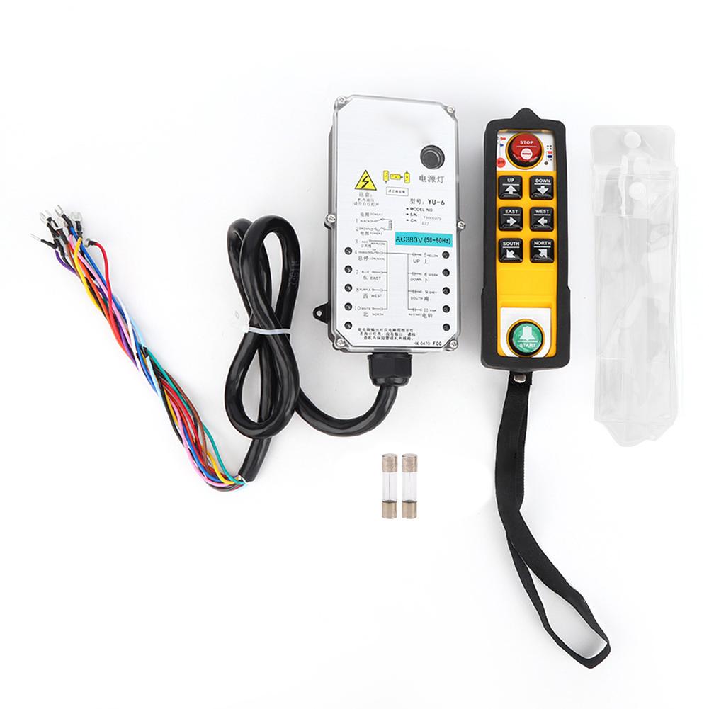 Hoist Controller Single Handle Industrial 3Proof Electric Hoist Remote Control YU6AC380V
Hoist Controller Single Handle Industrial 3Proof Electric Hoist Remote Control YU6AC380V