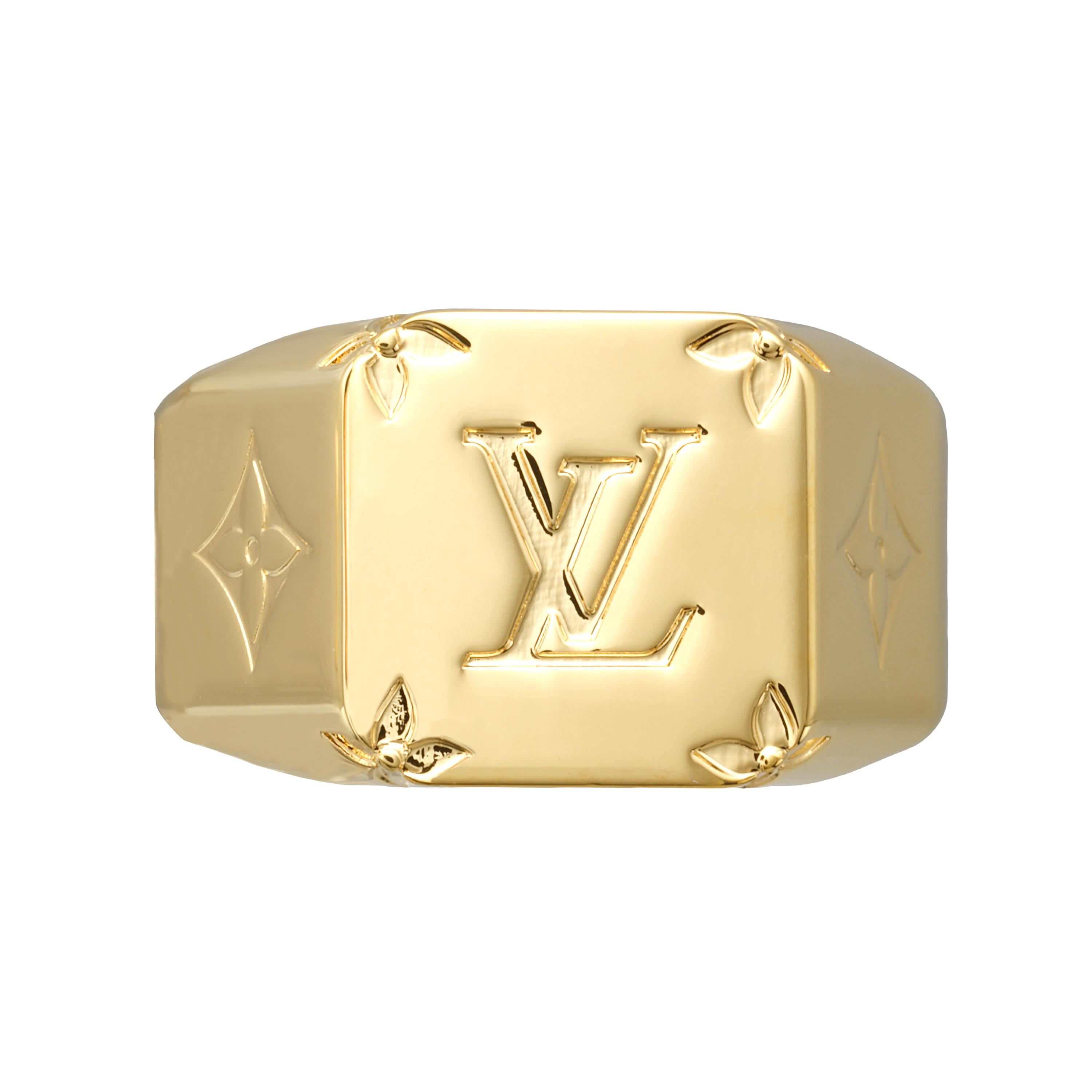 Louis Vuitton Monogram Stamp Letter Engraved Metal Ring Men rings Gold M80191 M
Louis Vuitton Monogram Stamp Letter Engraved Metal Ring Men rings Gold M80191 M