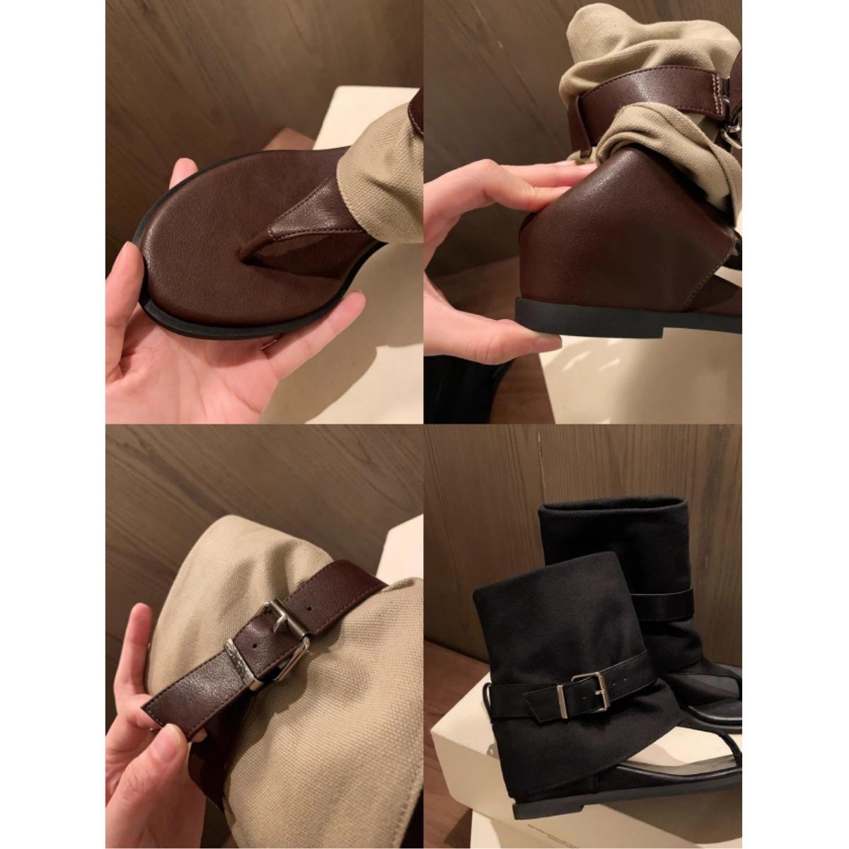 Sheepskin version~ height increase 4.5cm careful machine color matching belt buckle toe Spice girl medium tube cool boots women 35
Sheepskin version~ height increase 4.5cm careful machine color matching belt buckle toe Spice girl medium tube cool boots women 35
